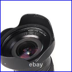 14mm F4.0 Ultra Wide Angle Macro MF Fixed Lens for Sony NEX E Mount APS-C Camera