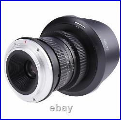 15mm f/4 F4.0-F32 11 Macro Wide Angle Lens for Nikon F DX FX Mount DSLR Cameras