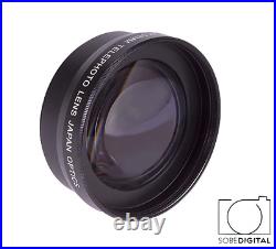 2xhd Tele Conversion Lens + Hd Wide Angle Lens + Macro Lens For Fujifilm X100