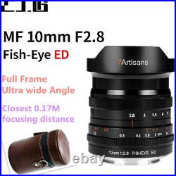 7artisans 10mm F2.8 Fisheye E Mount Lens Full Frame Ultra Wide Angle For Sony