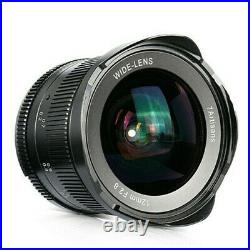 7artisans 12mm F2.8 Ultra Wide Angle EF-M Mount Lens for EF-M M100 M6 M50 Camera