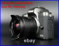 7artisans 12mm F2.8 Ultra Wide Angle EF-M Mount Lens for EF-M M100 M6 M50 Camera
