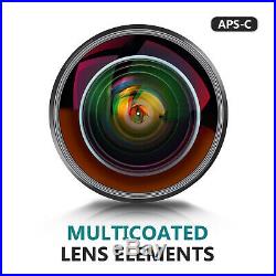 8mm F/3.5 Ultra Wide Angle Manual Focus Rectangle Fisheye Lens for APS-C Nikon
