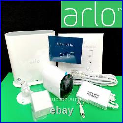 Arlo Pro 3 Wire Free 2K Security Camera w Smart Hub Ultra Base Station VMB4540