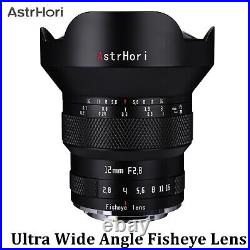 AstrHori 12mm F2.8 Ultra Wide Angle FullFrame Fisheye Lens for Fuji GFX G Camera