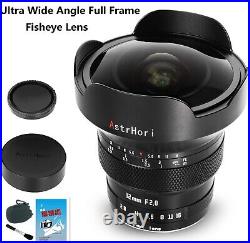 AstrHori 12mm F2.8 Ultra Wide Angle FullFrame Fisheye Lens for Fujifilm GFX Cam