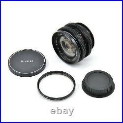 Auto Vivitar 21mm F3.8 Ultra Wide-Angle Cine Modded Lens For Canon EF Mount