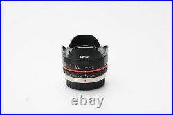 Bower 7.5mm F3.5 UMC Ultra Wide-Angle Fisheye Lens MFT Micro 4/3 #790
