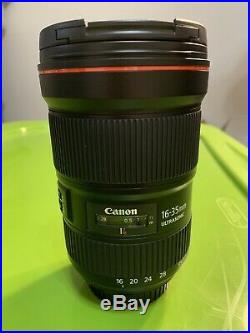 Canon EF 16-35mm f/2.8 L III USM Lens Excellent Condition Barely Used