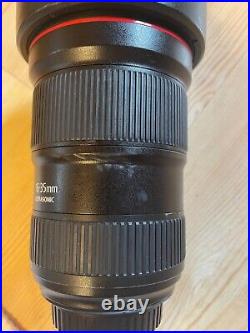 Canon EF 16-35mm f/2.8 L III USM Lens Works perfectly with lens shade/filter
