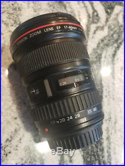 Canon EF 17-40 mm f/4 L USM Lens