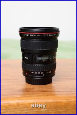 Canon EF 17-40 mm f/4 L USM Ultra-Wide Angle Lens