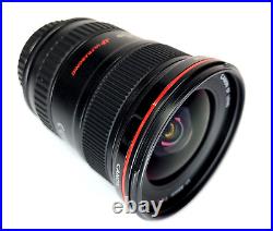 Canon EF 17-40mm F/4 L USM Ultra Wide Angle Zoom Lens With Both Caps & Lens Hood