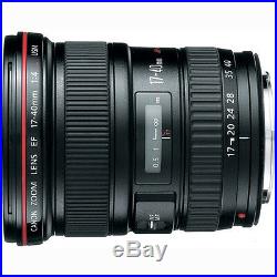 Canon EF 17-40mm F/4L USM Ultra Wide Angle Zoom Lens with 1-Year USA Warranty