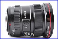 Canon EF 17-40mm f/4 L USM Ultra Wide Angle Standard Lens WithCase? Top Mint? #Track
