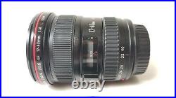 Canon EF 17-40mm f/4L Ultra Wide Angle Zoom Lens Black ULTRASONIC AF/MF