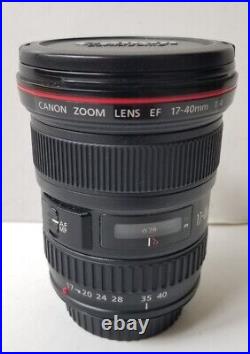 Canon EF 17-40mm f/4L Ultra Wide Angle Zoom Lens ULTRASONIC For Canon DSLR