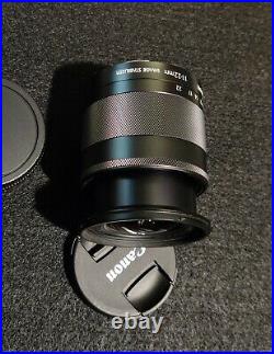 Canon EF-M 11-22mm F/4-5.6 IS STM Lens black