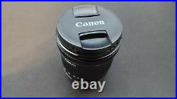 Canon EF-S 10-18mm F/4.5-5.6 IS STM Lens Auto/Manual Focus and Image Stabilizer