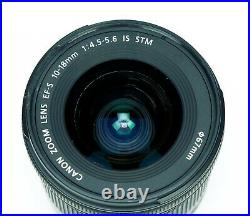 Canon EF-S 10-18mm F/4.5-5.6 IS STM Lens Read Notes