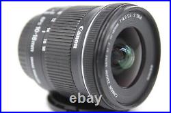 Canon EF-S 10-18mm F/4.5-5.6 IS STM Lens Ultra wide angle lens