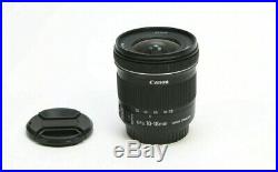 Canon EF-S 10-18mm f/4.5-5.6 IS STM Lens Great Condition