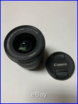 Canon EF-S 10-18mm f/4.5-5.6 IS STM Lens MINT