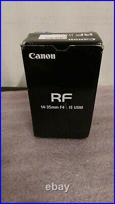 Canon RF 14-35mm f/4 L IS USM Ultra Wide-Angle Zoom Lens open box see pictures