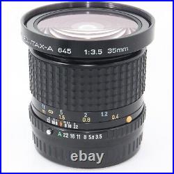 EXC+++++ SMC PENTAX A 645 35mm f3.5 Ultra Wide Angle Lens for 645 N NII JAPAN