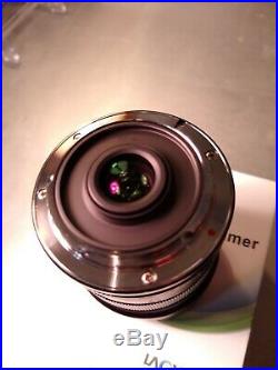 Excellent Venus Laowa 7.5mm f/2 MFT Lens for Micro Four Thirds Panasonic, BMPCC