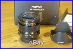 FUJI Fujifilm Fujinon XF 14mm 2.8 R Wide Angle Lens Exc+ Condition
