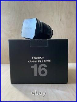 FUJIFILM XF 16mm f/1.4 R WR Lens / With Square Hood. Fuji 16mm 1.4