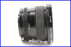 For parts CANON NewFD NFD 17mm f/ 4 Ultra Wide Angle for New FD JAPAN 220115