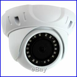 GW 8MP Ultra HD 4K (3840 x 2160) Wide Angle IP PoE IP Dome PoE Security Camera