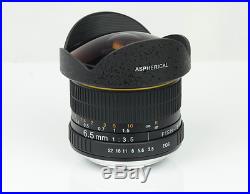 Kelda 6.5mm F/3.5 Nikon Fit Manual Focus Aspherical Ultra Fish-eye Lens Aps-c
