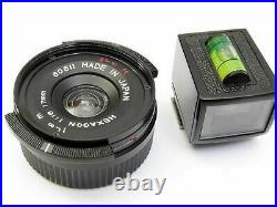 Konica Hexagon 17mm F16 Ultra Wide Angle Prime Lens Deep Focus Leica M Japan F/S