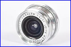 Leitz Wetzlar Super-Angulon 21mm f/4 for Leica M SERVICED BY YYE #P4631