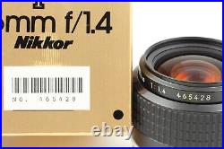 MINT Boxed Nikon Ai-s AIS Nikkor 35mm f1.4 MF Wide Angle prime Lens from Japan