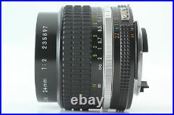 MINT Nikon Ai-s Ais Nikkor 24mm f/2 Ultra Wide Angle MF Lens From JAPAN