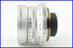 MINT Voigtlander SNAPSHOT-SKOPAR 25mm f4 Ultra Wide Angle Lens From JAPAN