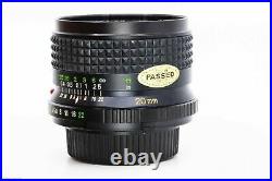 Minolta MD W. Rokkor 20mm F/2.8 Ultra Wide Angle Lens