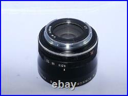 Minolta UW Rokkor 18mm f9.5 Ultra Wide Angle Lens. BOXED. Case. Hood. Caps