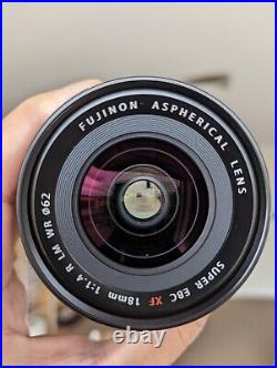 Mint Fujifilm FUJINON XF 18mm f/1.4 R LM WR Ultra Wide Angle Lens