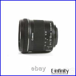 NEW Canon EF-S 10-18mm f/4.5-5.6 IS STM Lens (Retail Box)