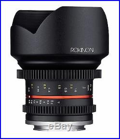 New Rokinon 12mm T2.2 Cine Ultra Wide Angle Video Lens for Fuji X
