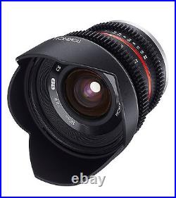 New Rokinon 12mm T2.2 Cine Ultra Wide Angle Video Lens for Sony E