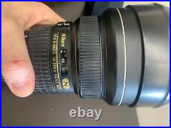 Nikon 14-24mm f2.8 lens glass clean with no scratches (see Description)