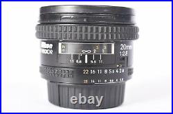 Nikon AF NIKKOR 20mm f/2.8 Ultra-Wide-Angle Auto-Focus Prime Lens #P5384