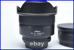 Nikon AF Nikkor 14mm f/2.8D ED Ultra-Wide-Angle Lens WithFront Cover