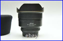 Nikon AF Nikkor 14mm f/2.8D ED Ultra-Wide-Angle Prime Lens